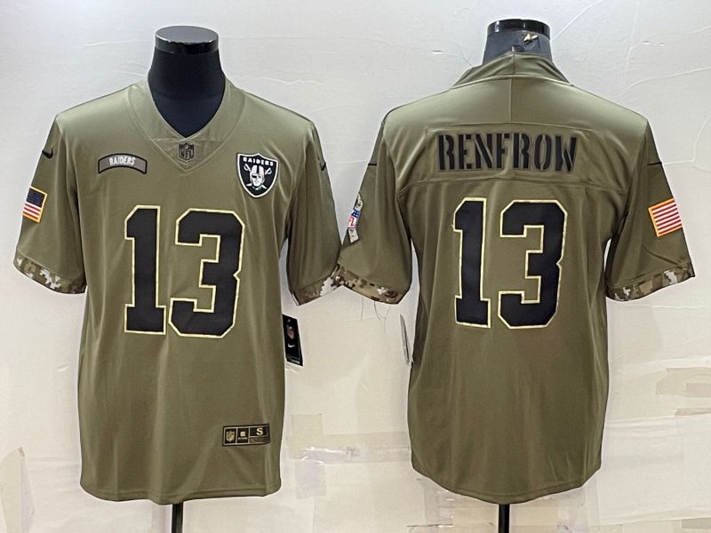 Men Oakland Raiders 13 Renfrow Green 2022 Vapor Untouchable Limited Nike NFL Jersey